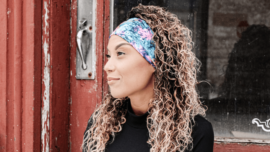 Tube Socks Tie Dye Stretch Headband - The Sassy Olive