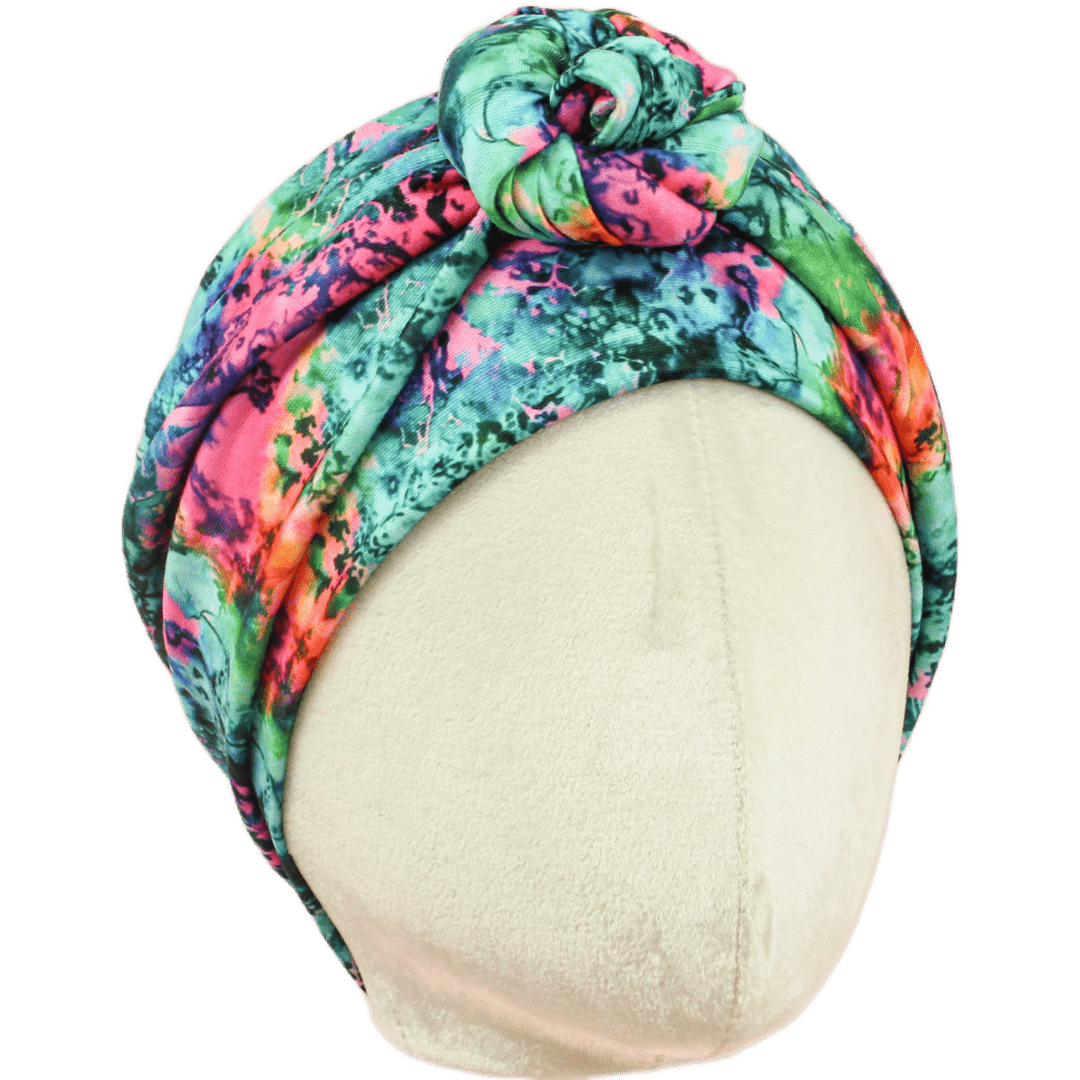 Tube Socks Tie Dye Wrap Headband - The Sassy Olive
