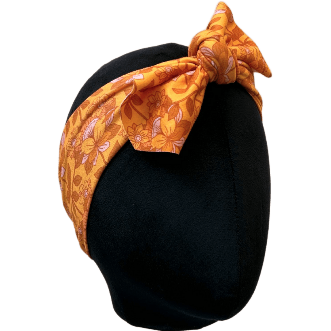 Tumbleweed Floral Top Knot Headband - The Sassy Olive