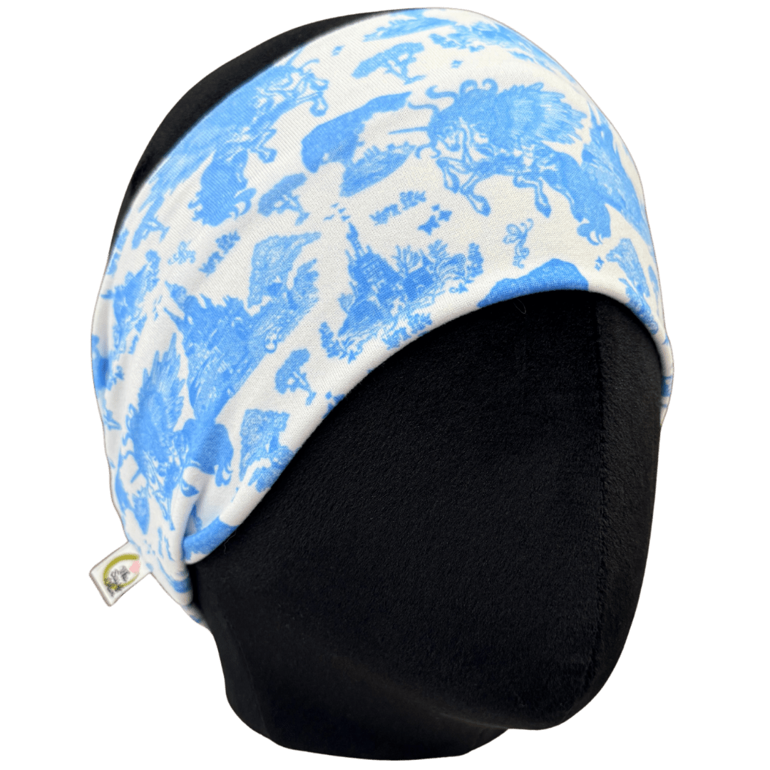 Unicorn Toile Stretch Headband - The Sassy Olive