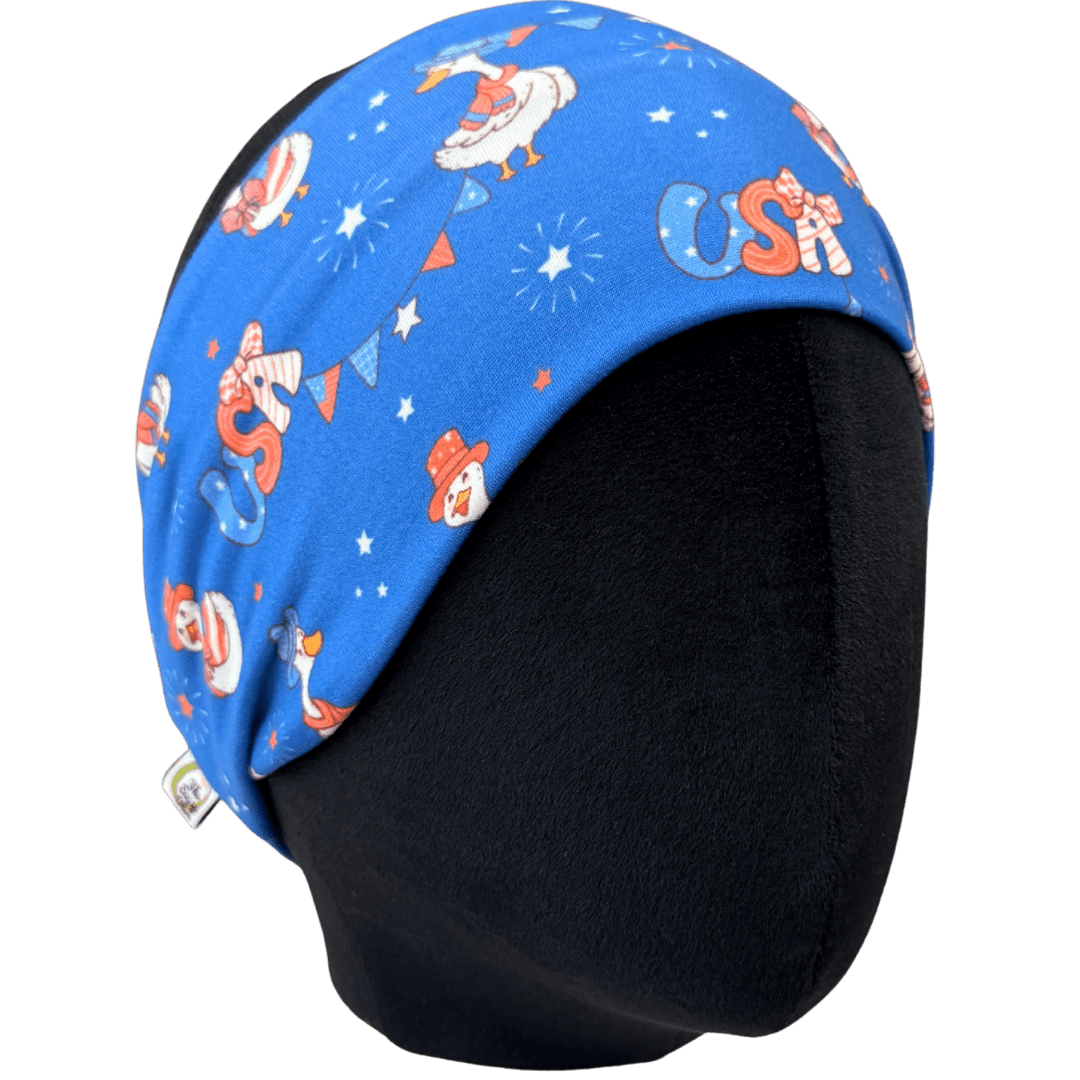 USA Goose Party Stretch Headband - The Sassy Olive