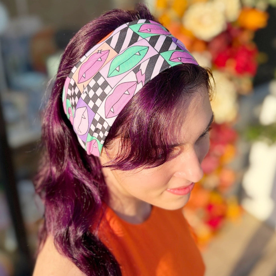 Vampire Bites Stretch Headband - The Sassy Olive