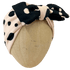 Vintage Cream Polka Dot Baby Headband - The Sassy Olive