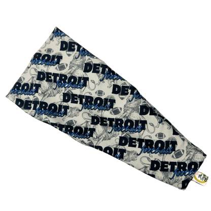 Vintage Detroit Football Stretch Headband - The Sassy Olive