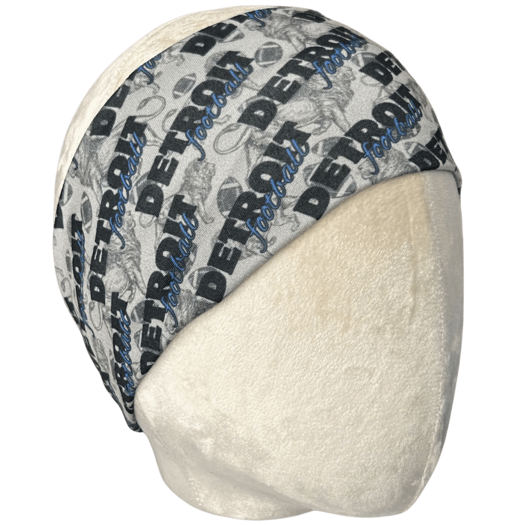 Vintage Detroit Football Stretch Headband - The Sassy Olive