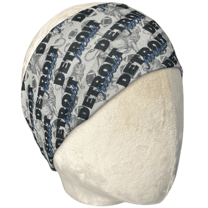 Vintage Detroit Football Stretch Headband - The Sassy Olive