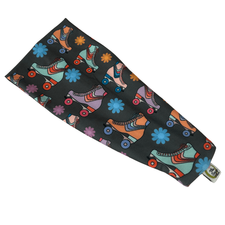 Vintage Skates Stretch Headband - The Sassy Olive
