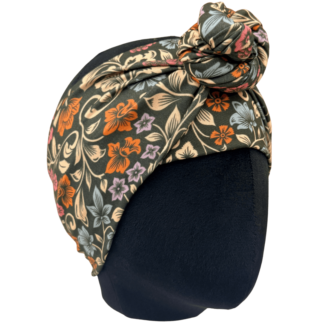 Vintage Vines Wrap Headband - The Sassy Olive