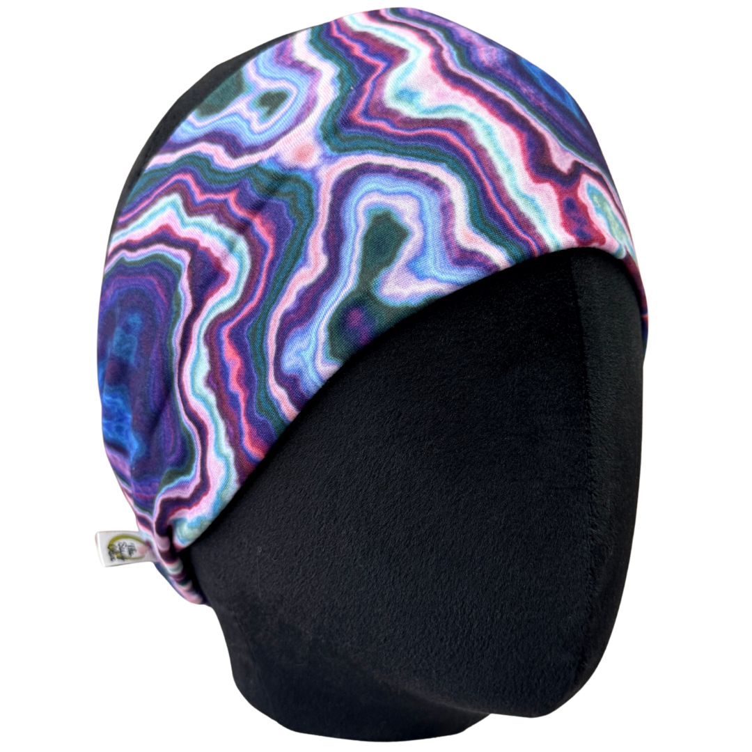 Violet Veins Stretch Headband - The Sassy Olive