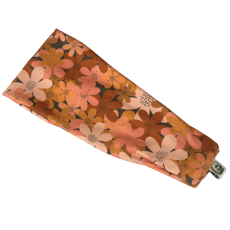 Warm Floral Stretch Headband - The Sassy Olive
