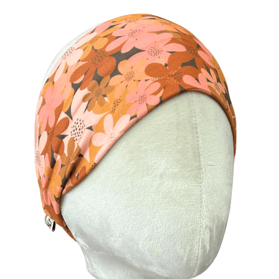 Warm Floral Stretch Headband - The Sassy Olive