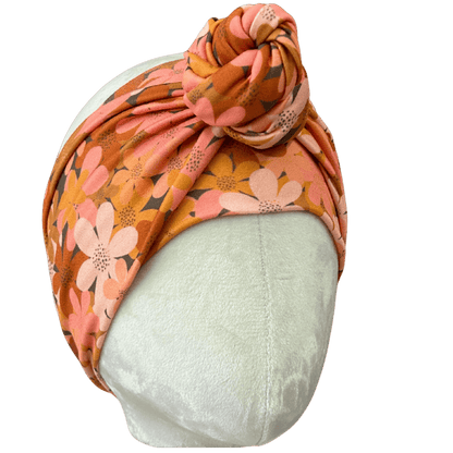 Warm Floral Wrap Headband - The Sassy Olive