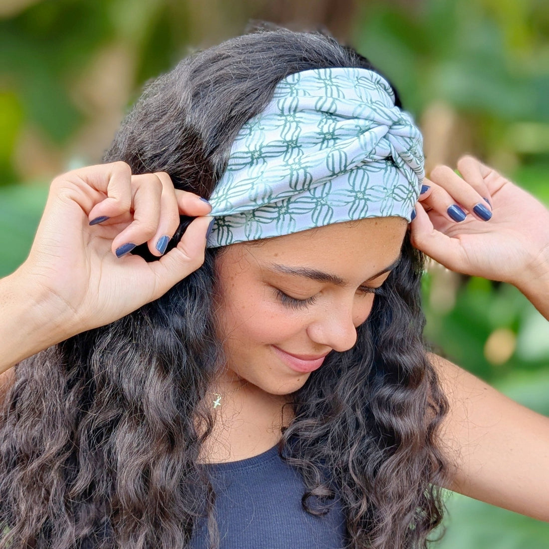 Wasabi Weave Wrap Headband - The Sassy Olive