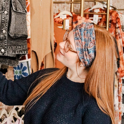 Wasiliewski Paisley Wrap Headband - The Sassy Olive