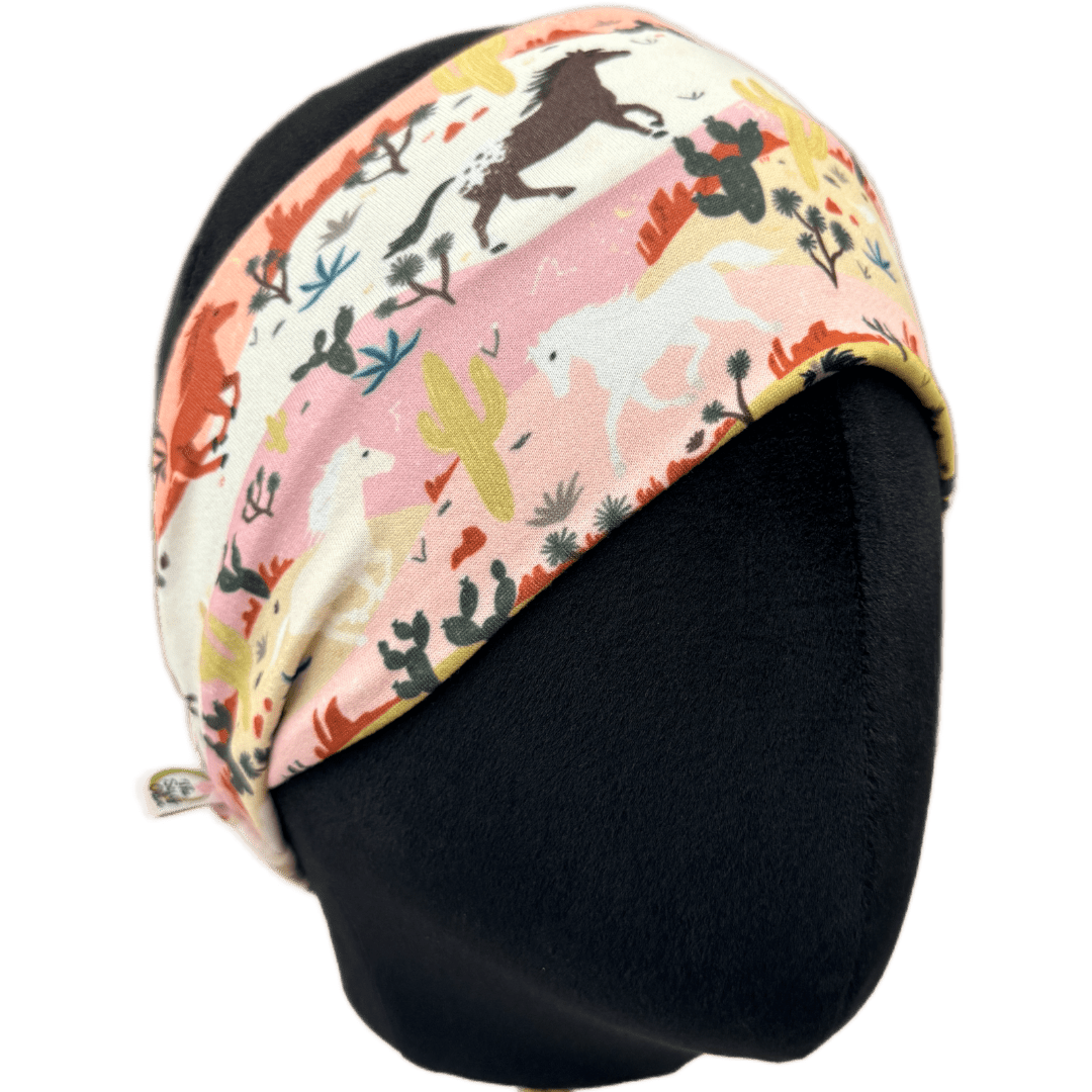 Wild Desert Horses Stretch Headband - The Sassy Olive