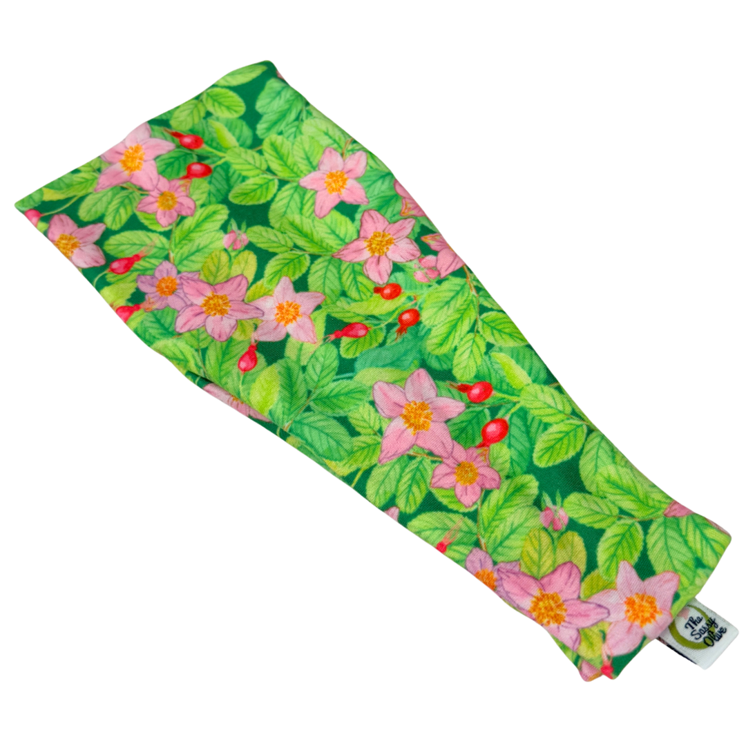 Wild Roses Stretch Headband - The Sassy Olive