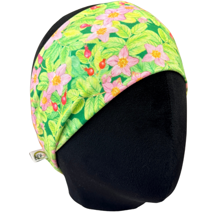 Wild Roses Stretch Headband - The Sassy Olive
