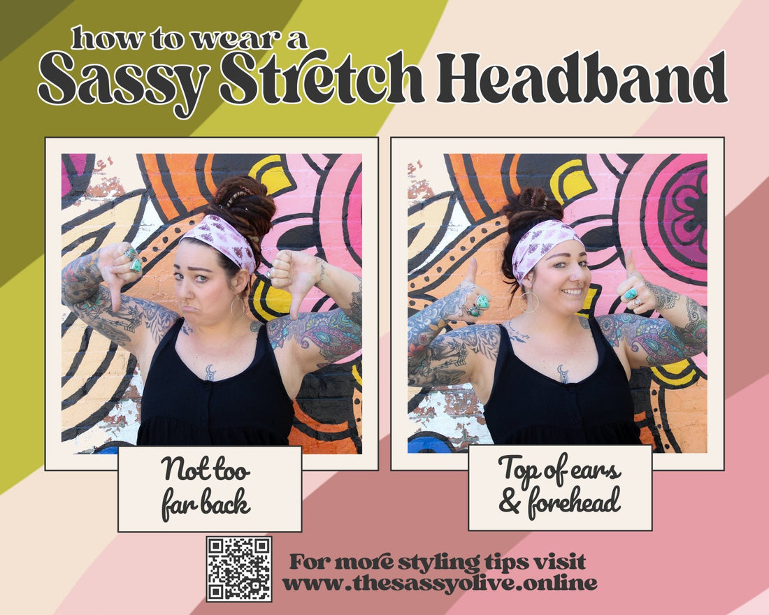 Wildfire Paisley Stretch Headband - The Sassy Olive