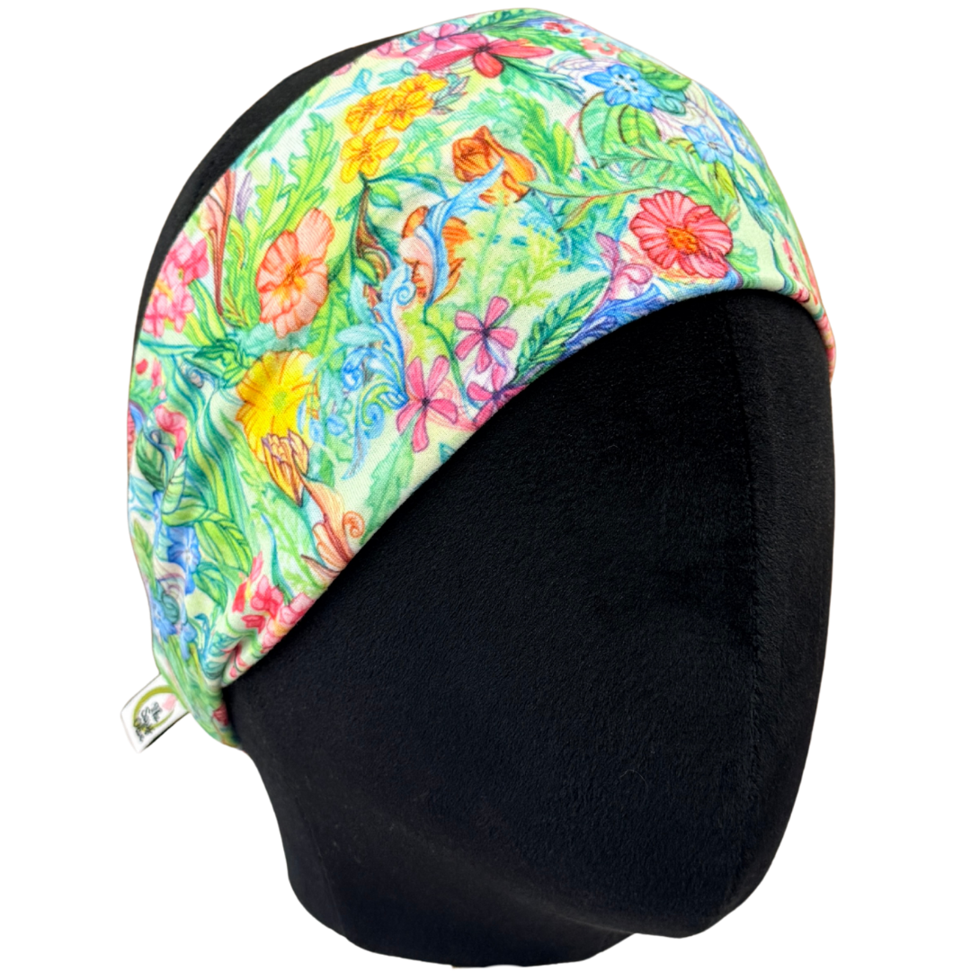 Wildflowers Garden Stretch Headband - The Sassy Olive