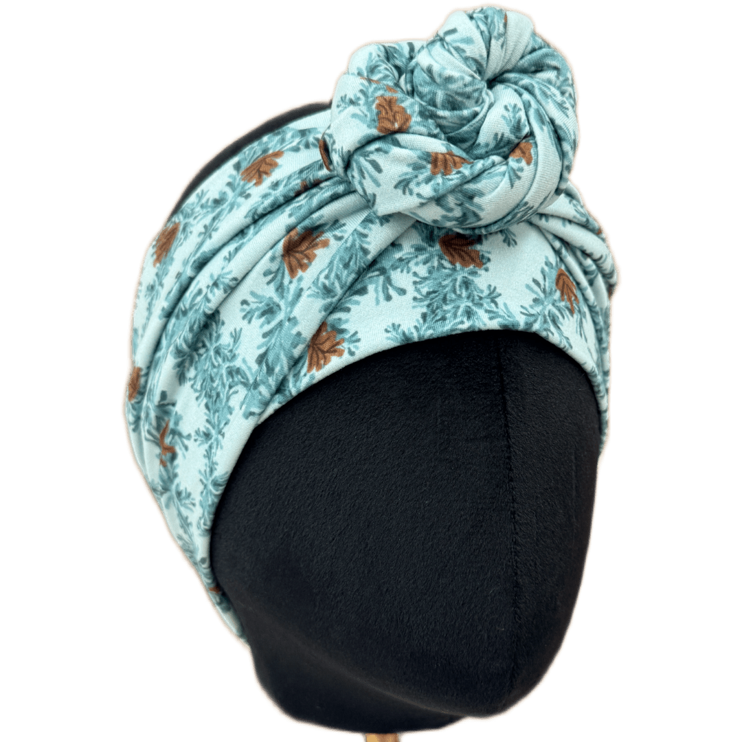 Winter Greens Wrap Headband - The Sassy Olive