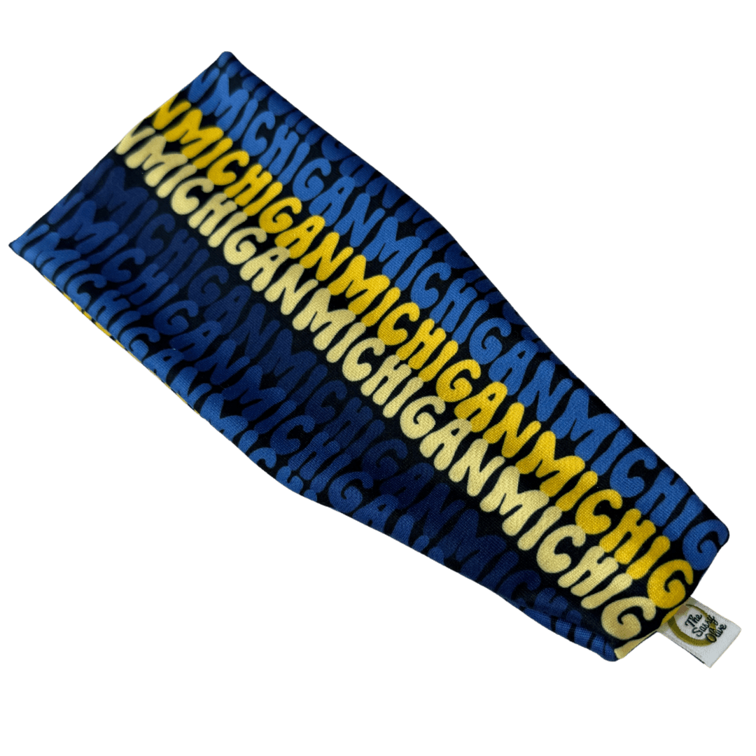 Wolverines Stretch Headband - The Sassy Olive