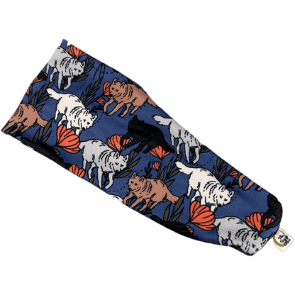 Wolves Howl Stretch Headband - The Sassy Olive