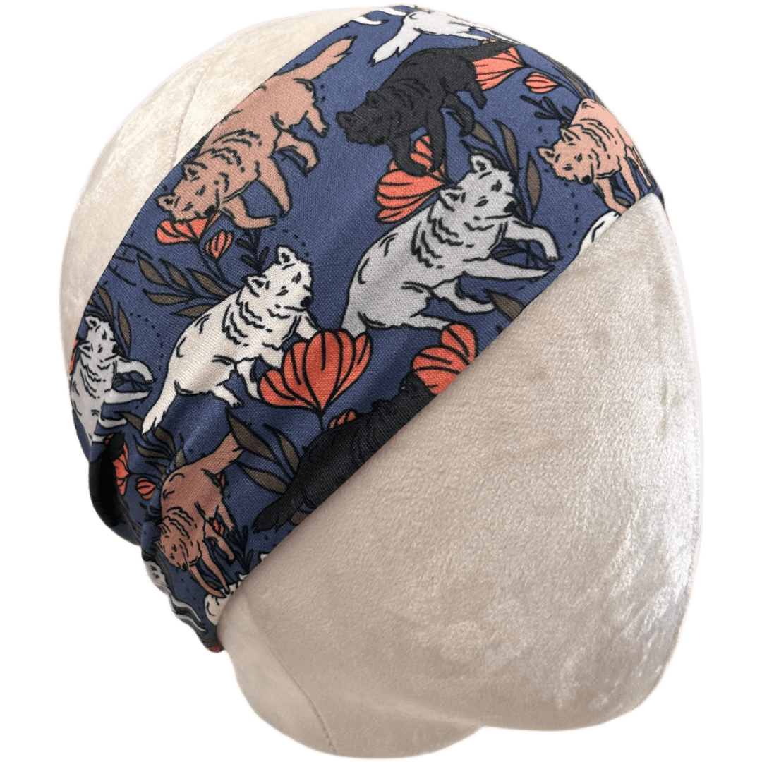 Wolves Howl Stretch Headband - The Sassy Olive