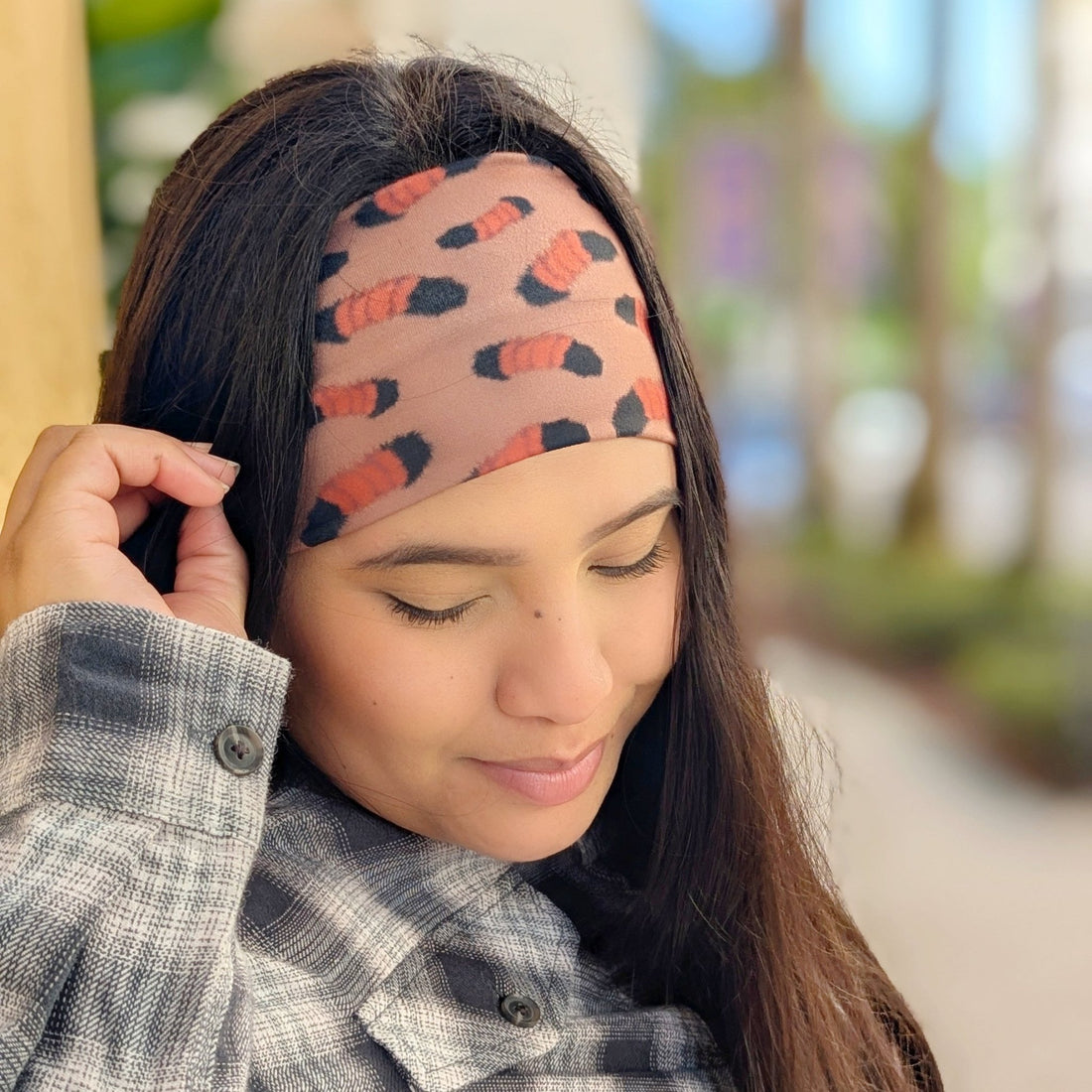 Woolly Worm Stretch Headband - The Sassy Olive