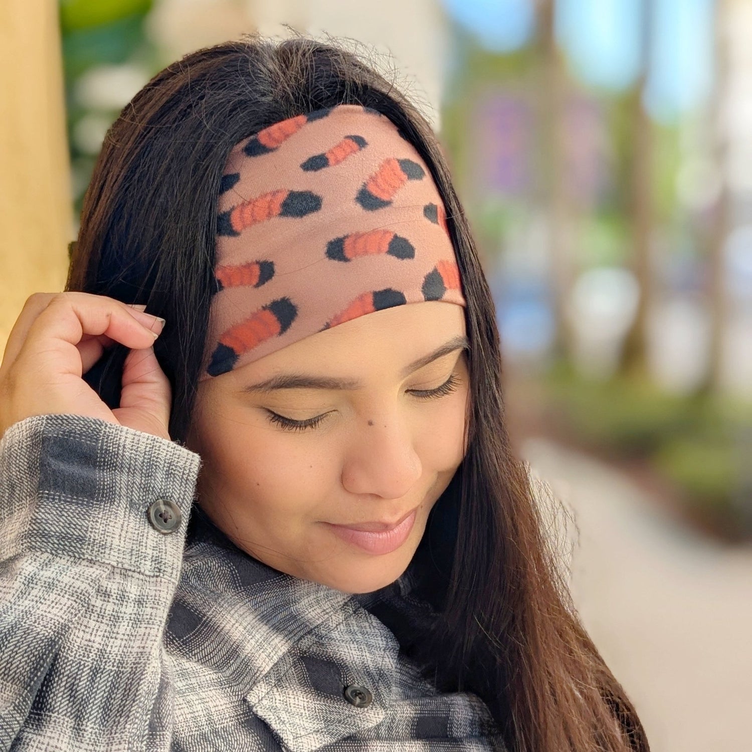 Woolly Worm Stretch Headband - The Sassy Olive
