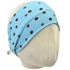 Y2K Blue & Brown Polka Dot Stretch Headband - The Sassy Olive