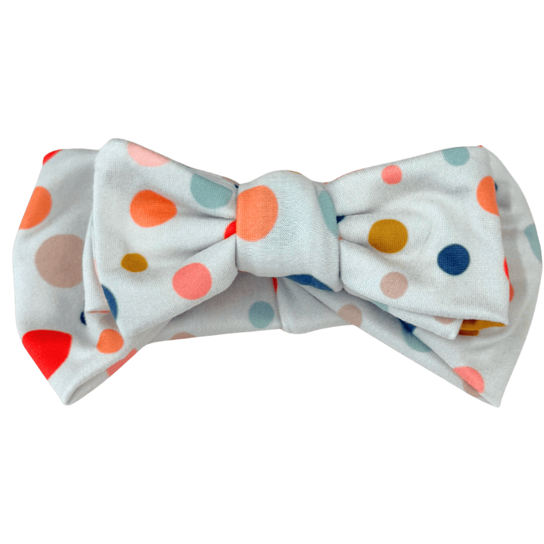 Y2K Confetti Polka Dot Baby Headband - The Sassy Olive