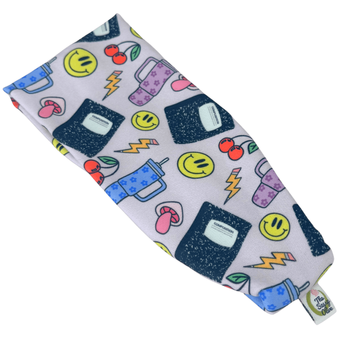 Y2K Teacher Stretch Headband - The Sassy Olive