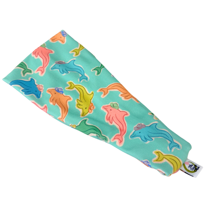 Yeehaw Dolphins Stretch Headband - The Sassy Olive