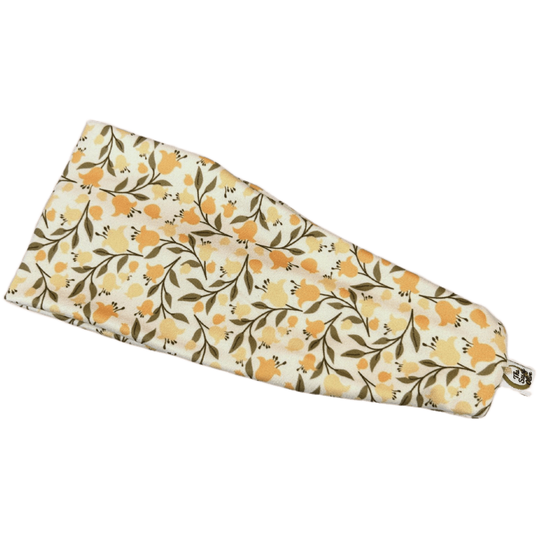 Yellow Bell Floral Stretch Headband - The Sassy Olive