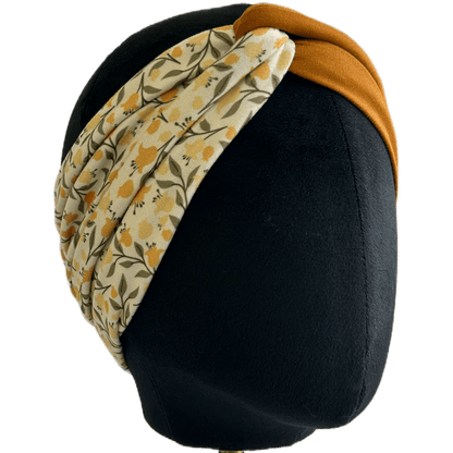 Yellow Bell Mustard Twist Headband - The Sassy Olive
