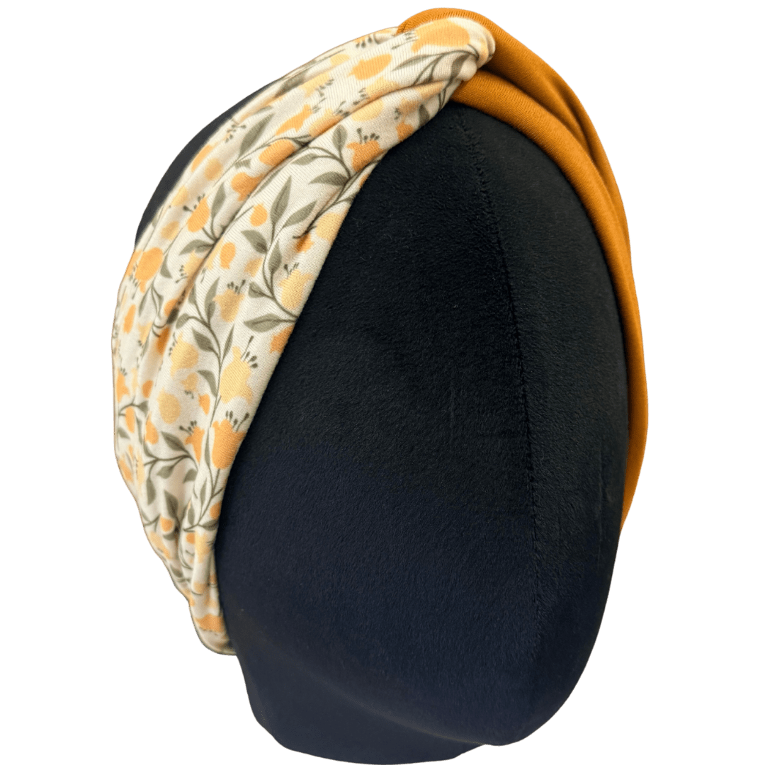 Yellow Bell Mustard Twist Headband - The Sassy Olive