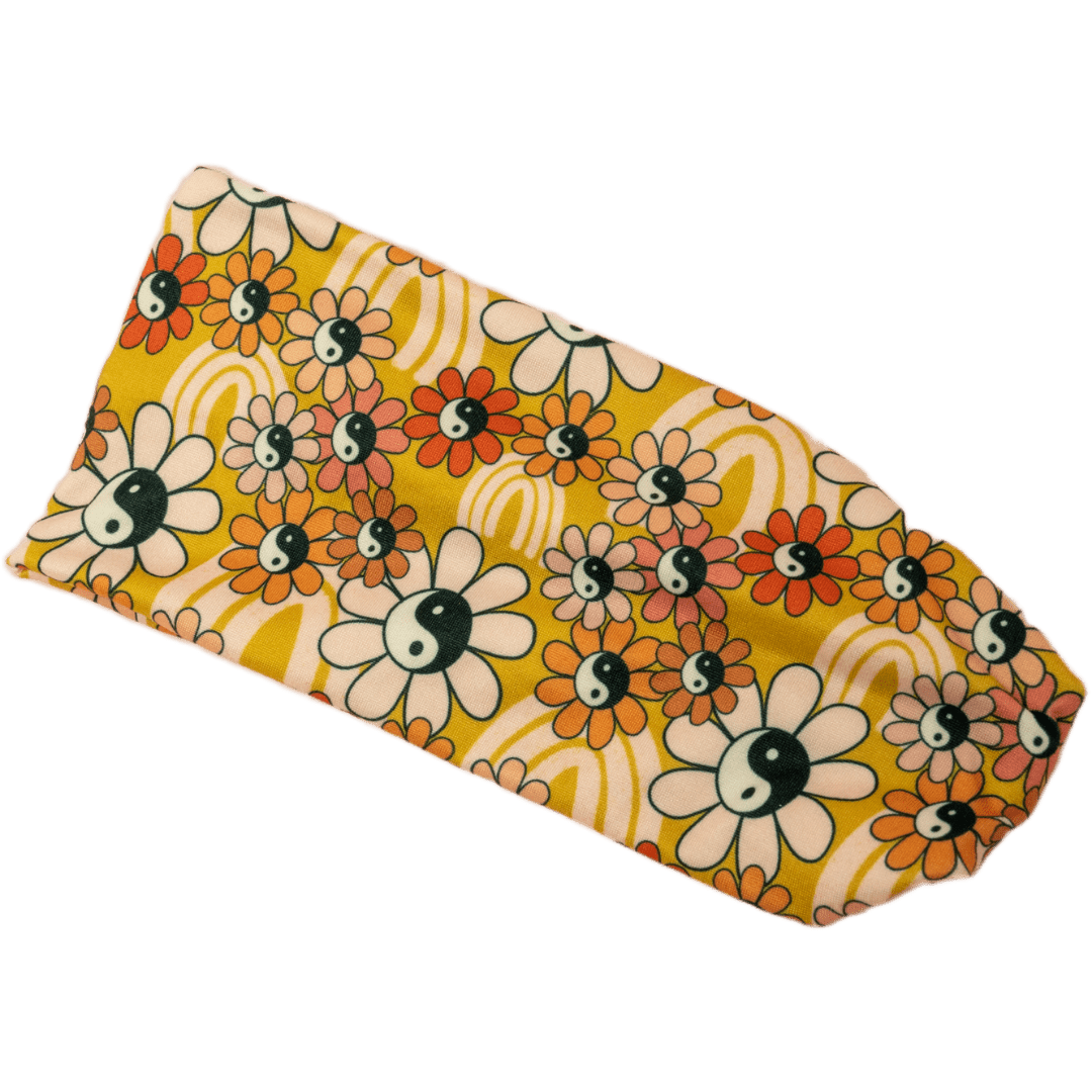 Yin, Yang, Rainbow, Bang Stretch Headband - The Sassy Olive