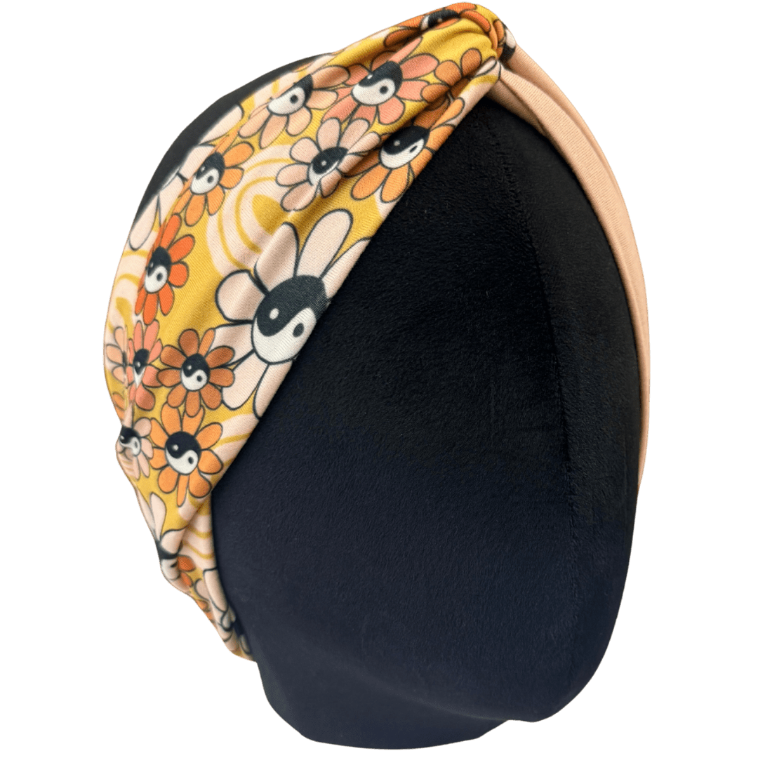 Yin Yang Rainbow Bang Twist Headband - The Sassy Olive
