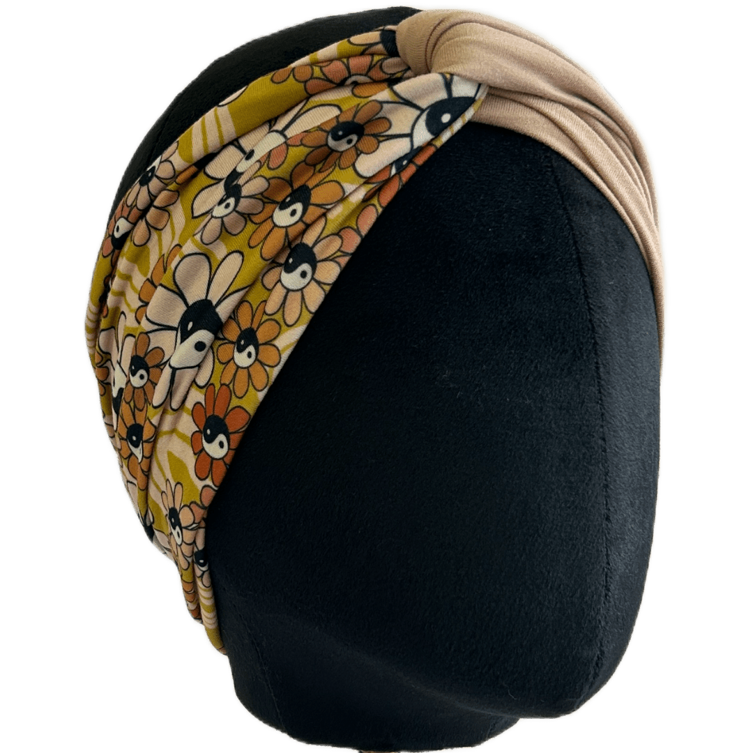 Yin Yang Rainbow Bang Twist Headband - The Sassy Olive