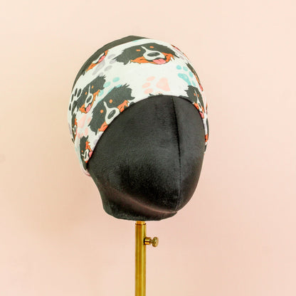 Bernese Mountain Dog Stretch Headband - The Sassy Olive