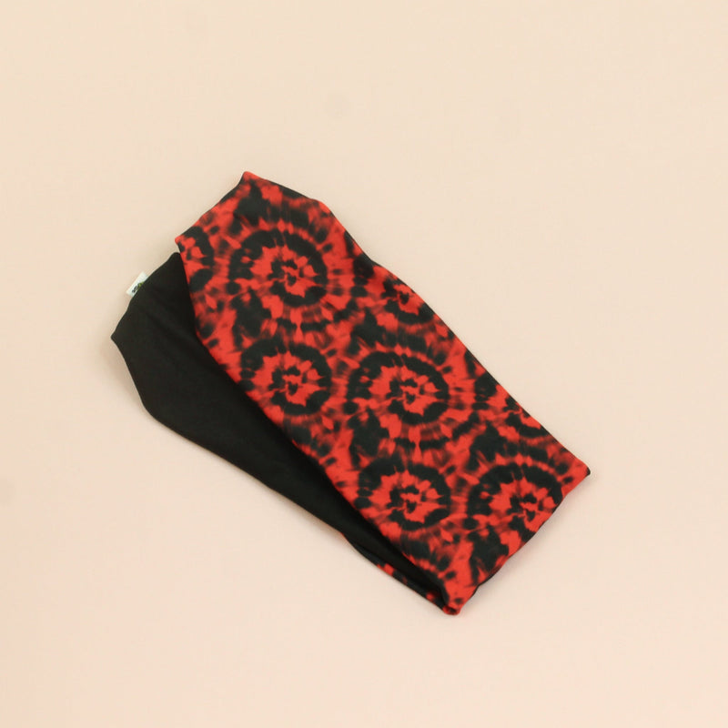 Black and Red Twist Headband - The Sassy Olive