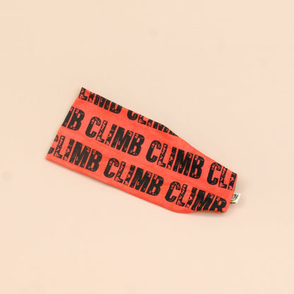 Climb Red Stretch Headband - The Sassy Olive