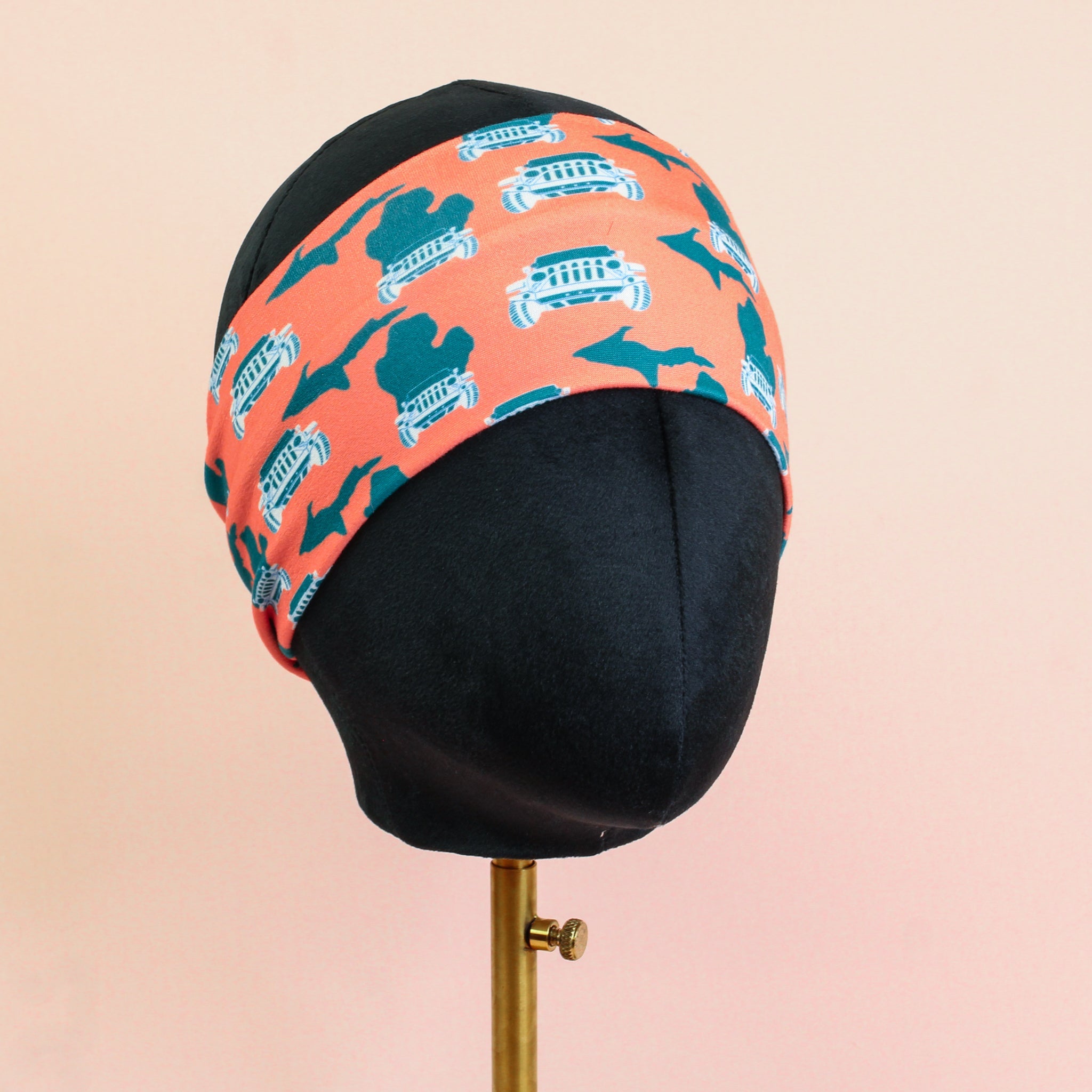 Coral Michigan 4x4 Stretch - The Sassy Olive