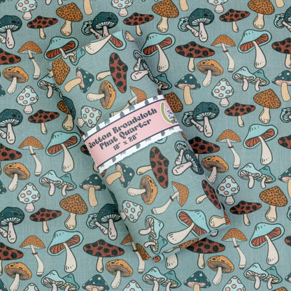 Cotton Broadcloth Phat Quarter - The Sassy Olive