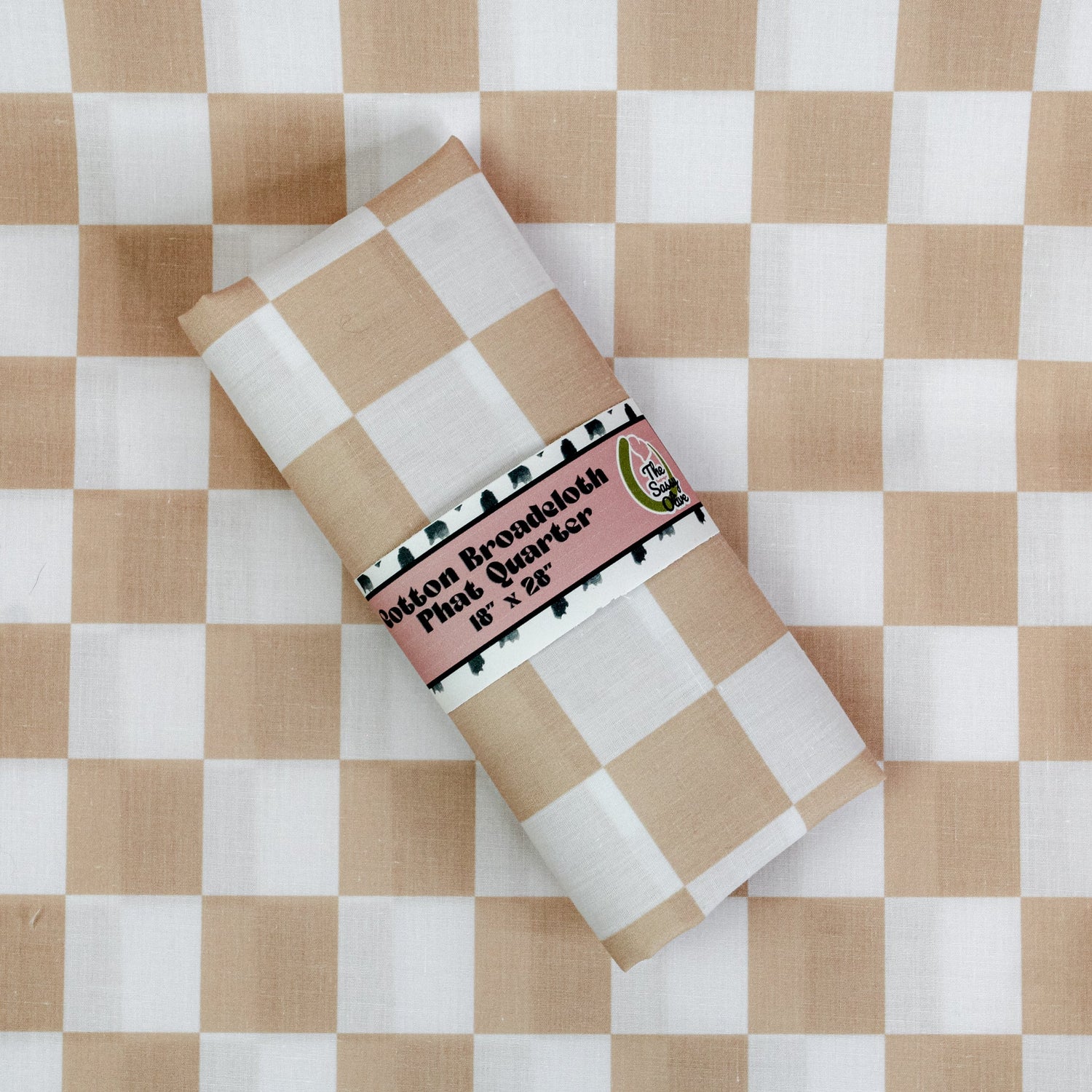 Cotton Broadcloth Phat Quarter - The Sassy Olive