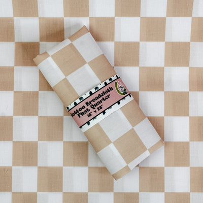 Cotton Broadcloth Phat Quarter - The Sassy Olive