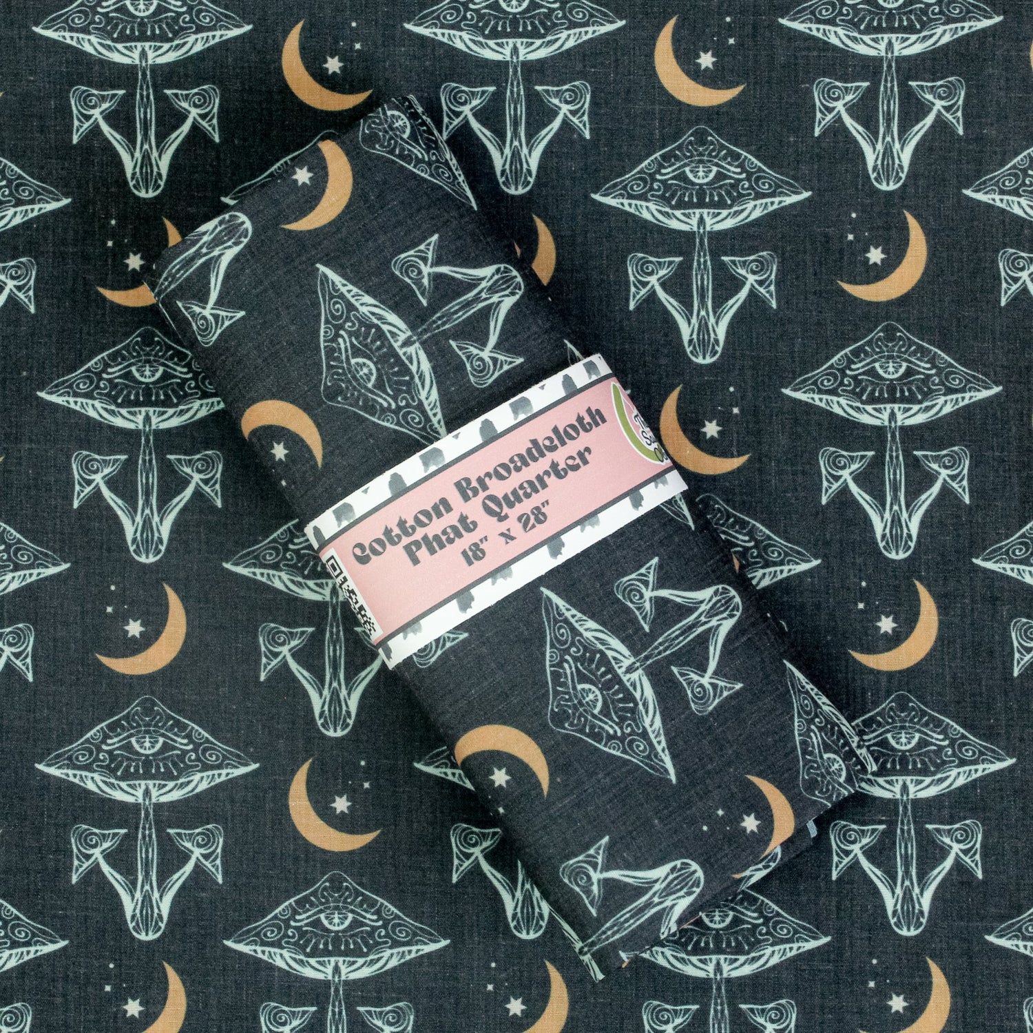 Cotton Broadcloth Phat Quarter - The Sassy Olive
