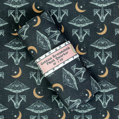 Cotton Broadcloth Phat Quarter - The Sassy Olive
