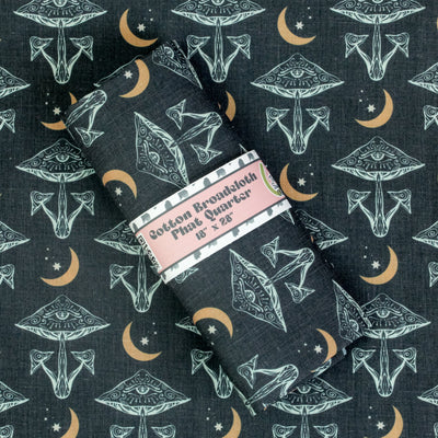 Cotton Broadcloth Phat Quarter - The Sassy Olive