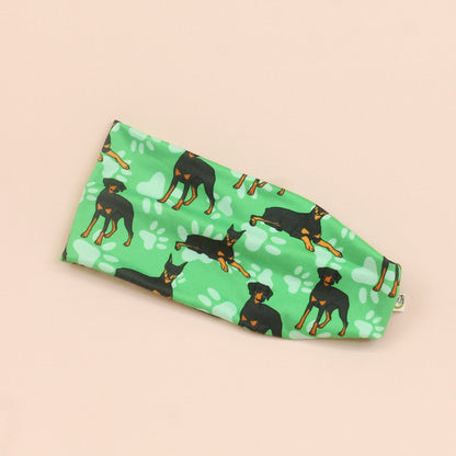 Doberman Stretch Headband - The Sassy Olive